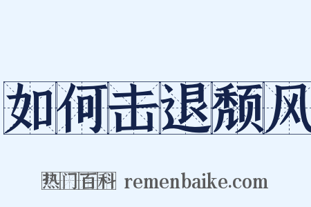 如何击退颓风是什么意思的图片